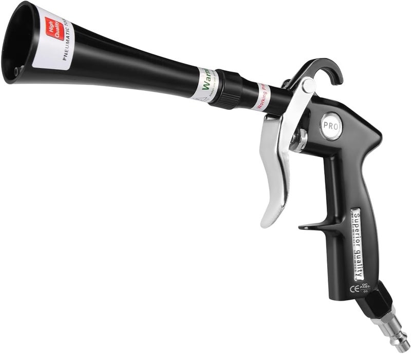ANABIUP Tornado Air Blow Gun for Car Detailing - High Pressure Dry Cleaning Gun with Brass Nozzle, Quickly Blasts Dust & Dirt, Works with Air Compressor - Image 1